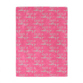 Lofaris Two Fonts Design Customized Name Blanket Kids Gift
